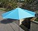 Formosa Covers 9ft Umbrella Replacement Canopy 8 Ribs in Light Blue (Canopy Only)