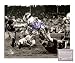 Carl Eller NFL Minnesota Vikings Hand Signed 8x10 Photograph Tackling Gale Sayers