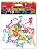 Pk of 12 Rubba Bandz Rubber Bracelets: Afrika Animals