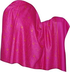 Kashmiri Wool Shawl Embroidered Wrap 80 x 40 inches (ebs300)