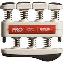 Gripmaster Pro Hand Strengthening System, Medium Tension (7 Pounds per Finger)