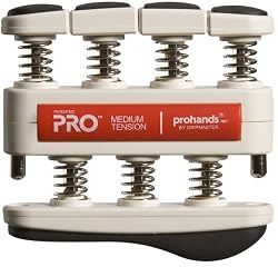 Gripmaster Pro Hand Strengthening System, Medium Tension (7 Pounds per Finger)