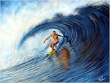 Kelly Slater Cloud Break - by Howard Kirk