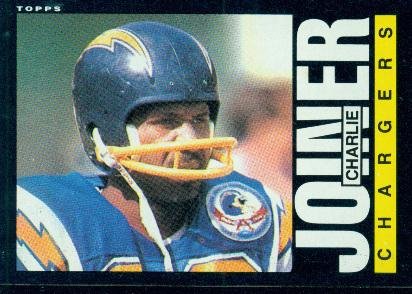 1985 Topps #377 Charlie Joiner - San Diego Chargers (Football Cards)