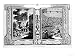 Burning of the City of Rome and Bishop of Antioch Killed by Lions Art Giclee Poster Print by English School, 24x18