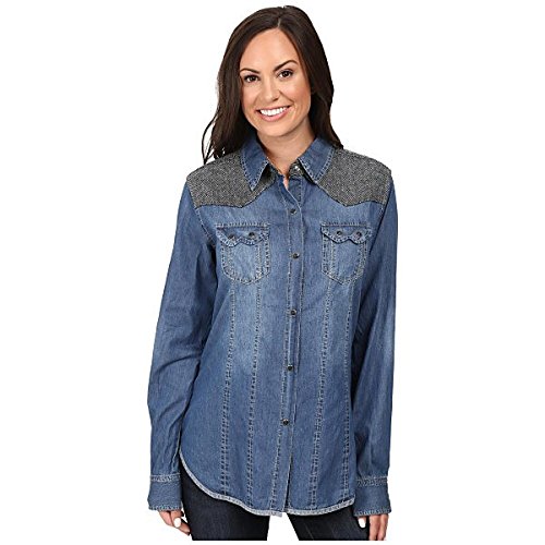 ターシャポリッジ トップス シャツ Vivian Shirt Washed Den [並行輸入品]