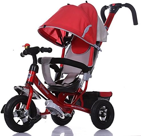 Original Kid Cruzer (Red) 3-in-1 Trike, Hybrid Tricycle Stroller