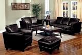 Cheap 2 PCs Dark Brown Bicast Couches  For Sale – Discount AtHomeMart Couches