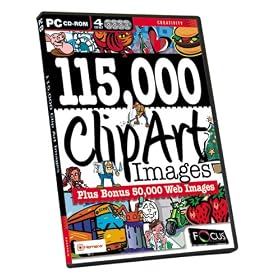 115,000 Clip Art Images (plus Bonus 50,000 Web Images)