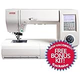 Janome New Home MC7700QCP Sewing & Quilting Machine w/15-Piece Bonus JNH7700QCP