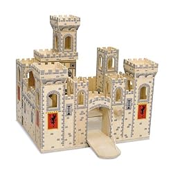 Melissa & Doug Deluxe Folding Medieval Castle