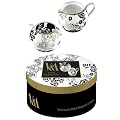 V&A Brocade Sugar Pot & Creamer Gift Set