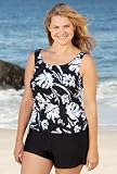 Beach Belle® Splash Shortini - Plus Size Swimsuit Plus Size Swimsuit