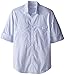 Calvin Klein Men's End On End Check Poplin Roll-Up Woven Shirt
