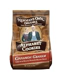 Newman's Own Organics Alphabet Cookies, Cinnamon Graham, 7-Ounce Bags (Pack of 6)