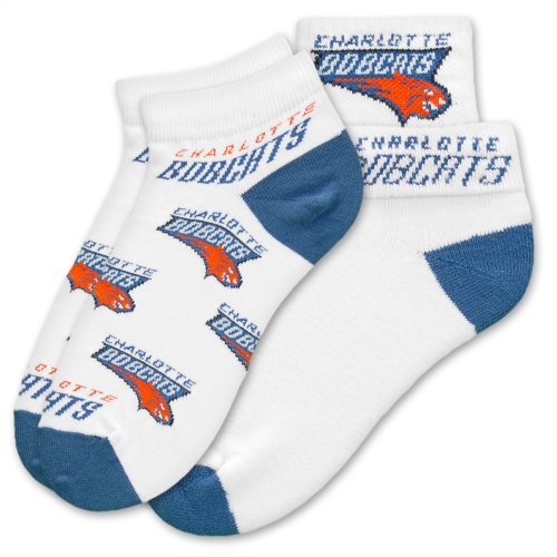 NBA Charlotte Bobcats Womens Socks, 2-Pack