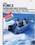 Force Outboard Shop Manual: 4-150 Hp Includes L-Drives 1984-1999 (Clymer Marine Repair)