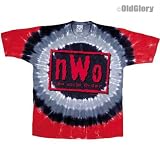 New World Order Red Logo Tie Dye T-Shirt