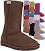 Bearpaw Women's Suede & Shearling 10
