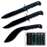 Maxam 6 Piece Survival Knife Set
