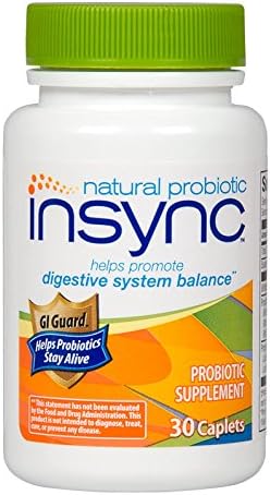 insync Natural Probiotic Supplement, 60 Count