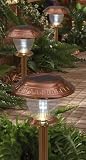 Image of Westinghouse 403206-15  6 Piece Inwood II Solar Lights Set, Copper Finish