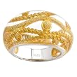 Resin & Yellow Laser Finish Ring Sizes: 5-9