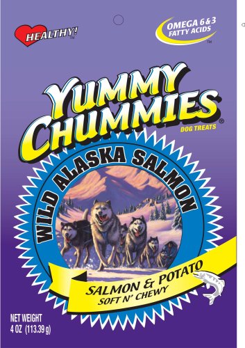Arctic Paws Salmon and Potato 4-Ounce Yummy Chummies Potato Treats
