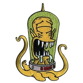 Simpsons - Alien Patch
