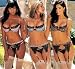 Shirley of Hollywood Wild Animal Print Stretch Satin and Eyelash Lace Bra
