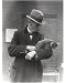 Photographic Print of Superintendent R. I. Pocock with Kinkajou, 1914 from ZSL Print Store