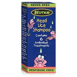 100% All Natural Head Lice Shampoo Non-Toxic and Pesticide Free