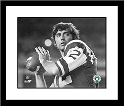 Joe Namath New York Jets NFL Framed 8x10 Photograph Up Close Black and White