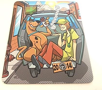 Scooby and Shaggy 8" x 9" Roility Extracts Fabric Topped Dab Pad/Mat