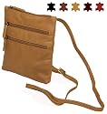 Visconti Atlantic Genuine Soft Leather Small Shoulder/Cross Body Bag - 18606