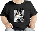 Fly High In The Sky Hot Girl Bong Hit オーガニックベビーTシャツ 12 - 18 Months