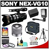 Sony Handycam NEX-VG10 1080 HD Video Camera Camcorder with 18-200mm OSS Len ....