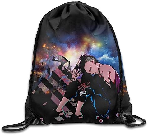 Texhood Cool Tokyo Anime Characters Cool Cord Bag One Size