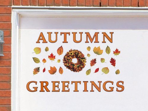 Images for Autumn Greetings Harvest Garage Door Magnet Set By Collections Etc