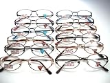 READING GLASSES Wholesale Lot 24 Pair METAL All +2.50
