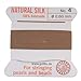 Griffin Silk Cord & Needle Size 4 Beige