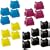 Xerox Phaser 8560 Set of 4 Compatible Solid Ink ColorStix Cartridges: 1 each of Black 108R00727 (7 Pk), Cyan 108R00723 (4 Pk), Magenta 108R00724 (4 Pk), Yellow 108R00725 (4 Pk) by LD Products