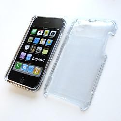 Apple iPod Touch 4th Generation Snap-on Protector Hard Case, Transparent