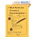 MLA Rules for Format & Documentation: A Pocket Guide [Conforms to 7th Edition MLA]