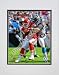 Tony Gonzalez breaks the NFL record for most career yards for a Tight End 2008 Double Matted 8O x