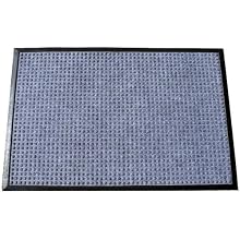 Durable Coporation Polyester Stop-N-Dry Abrasion Resistant Mat, for Indoors and Vestibules, Gray