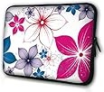 Waterfly&reg; Fashion Princess Luxury Flower Women Girl 15" 15.4" 15.6" Inch Laptop Notebook Computer Netbook Soft Neoprene Sleeve Bag Case Cover Pouch Holder for Apple Macbook Pro 15 Macbook Air 15 IBM LENOVO THINKPAD T43 Dell Inspiron 15R HP Pavilion g6 Dell Inspiron 15 Touchscreen Laptop Acer Aspire 1683WLMi And Most 15" 15.4" 15.6" Inch Laptop Ultrabook Chromebook Laptop Notebook