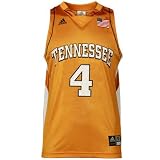 adidas Tennessee Volunteers #4 Orange Replica Baketball Jersey