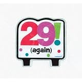 IMAGE OF 29 Again Birthday Cake Candle