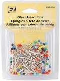 Glass Head Pins-150/Pkg